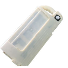 White Case 36V 11.6ah Silver Fish Style Lithium Ion Rechargeable E-Bike Battery